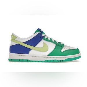 Nike Dunk Green Stadium Royal (Kids Size 7), Medium Wear